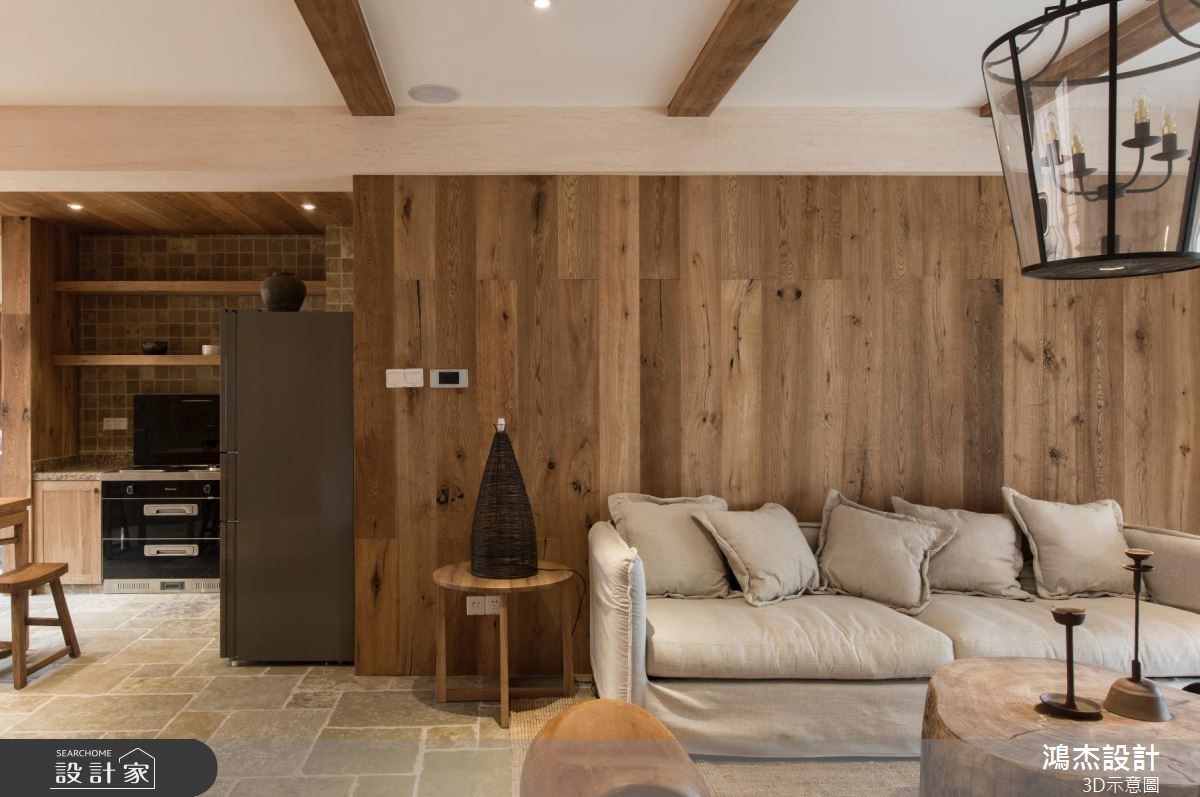 36坪新成屋(5年以下)＿人文禪風客廳案例圖片＿鴻杰室內設計＿鴻杰_35之2