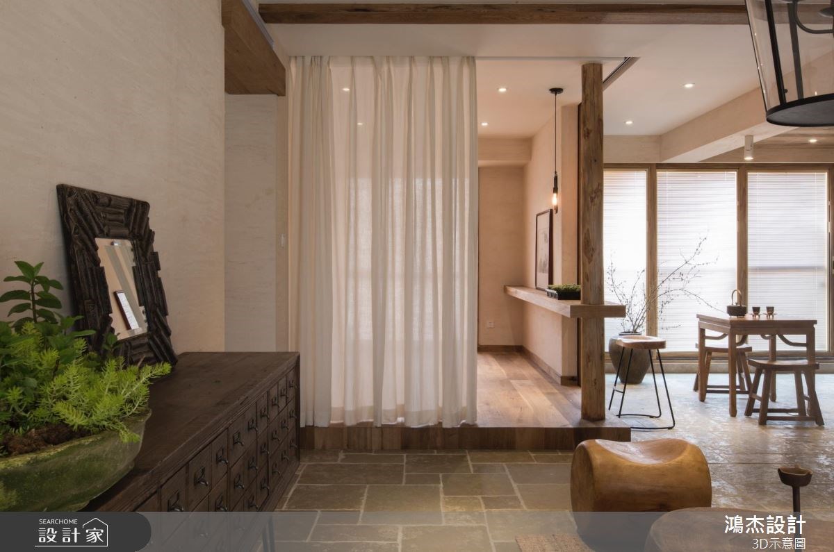 36坪新成屋(5年以下)＿人文禪風餐廳案例圖片＿鴻杰室內設計＿鴻杰_35之5