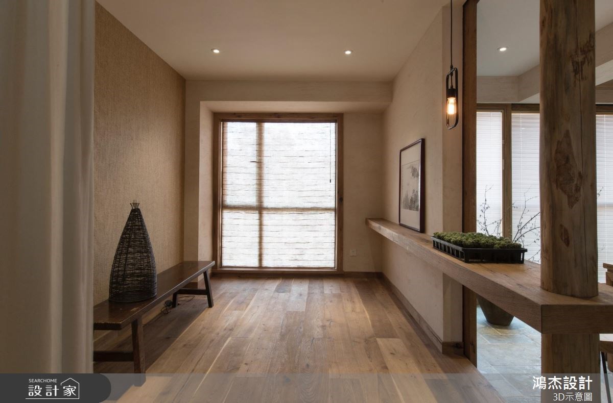 36坪新成屋(5年以下)＿人文禪風和室案例圖片＿鴻杰室內設計＿鴻杰_35之6