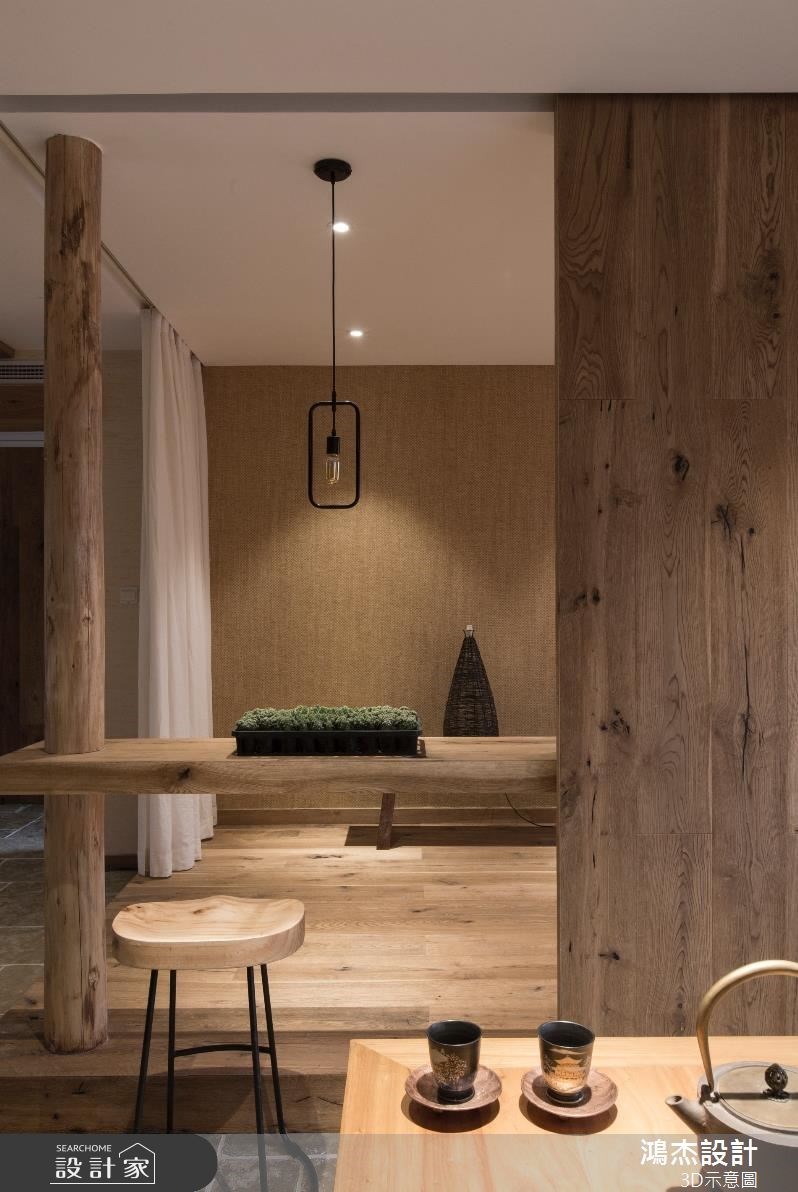 36坪新成屋(5年以下)＿人文禪風和室案例圖片＿鴻杰室內設計＿鴻杰_35之7