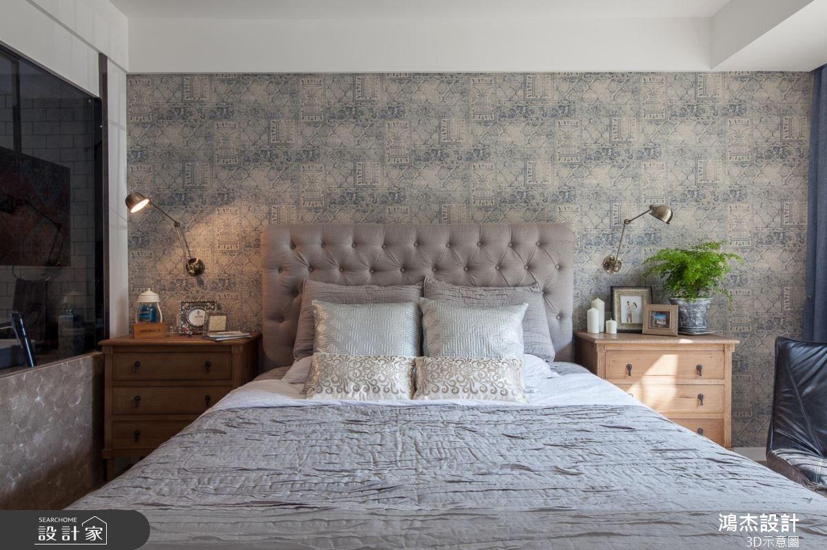 36坪老屋(16~30年)＿混搭風臥室案例圖片＿鴻杰室內設計＿鴻杰_36之8