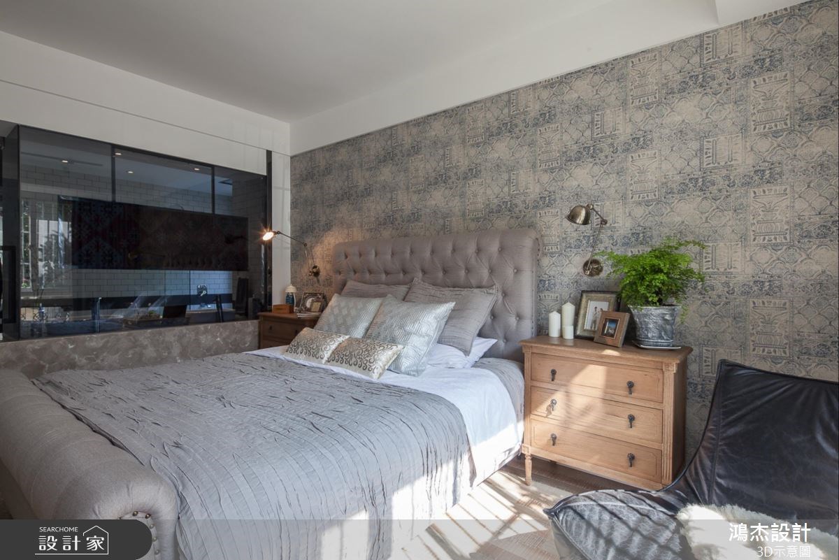 36坪老屋(16~30年)＿混搭風臥室案例圖片＿鴻杰室內設計＿鴻杰_36之9