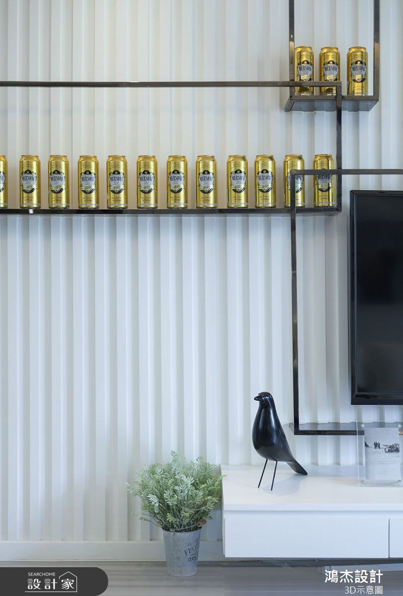 72坪新成屋(5年以下)＿現代風客廳案例圖片＿鴻杰室內設計＿鴻杰_37之2