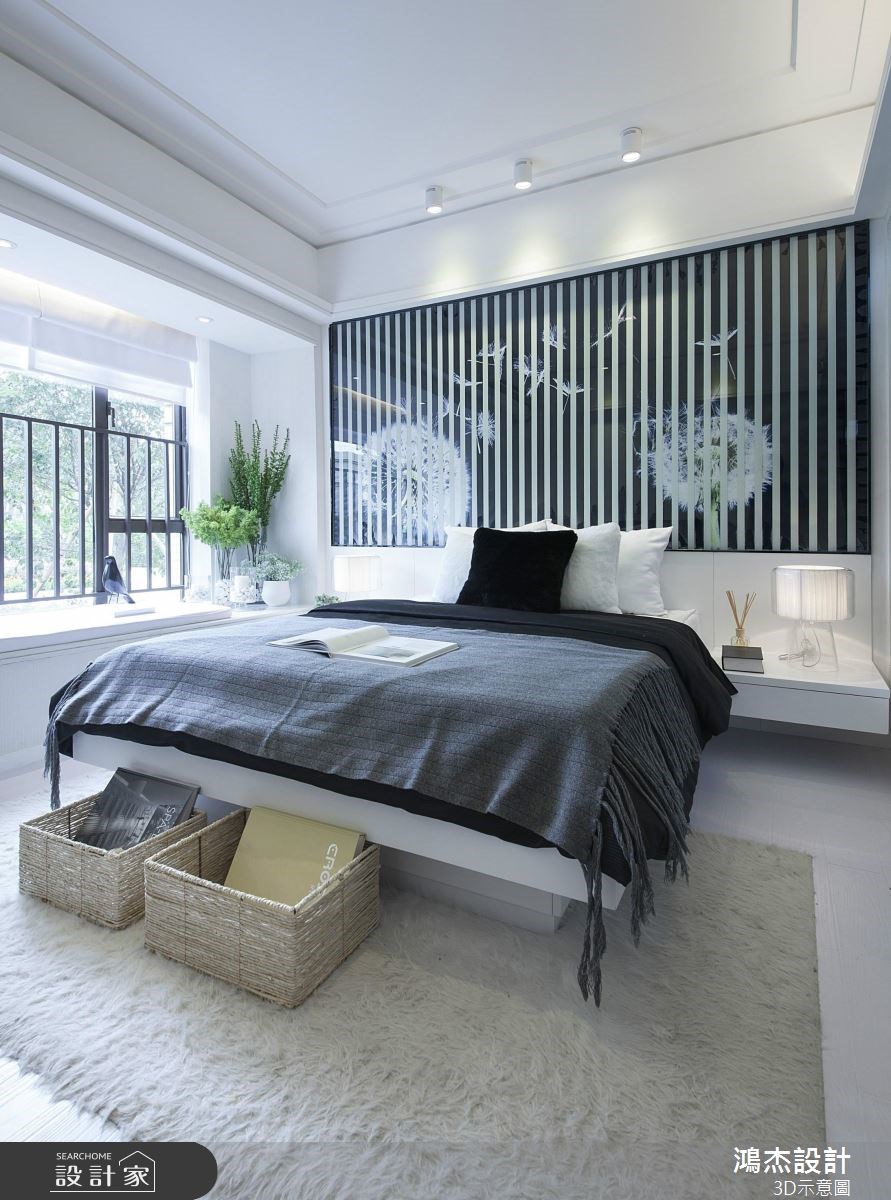 72坪新成屋(5年以下)＿現代風臥室案例圖片＿鴻杰室內設計＿鴻杰_37之5