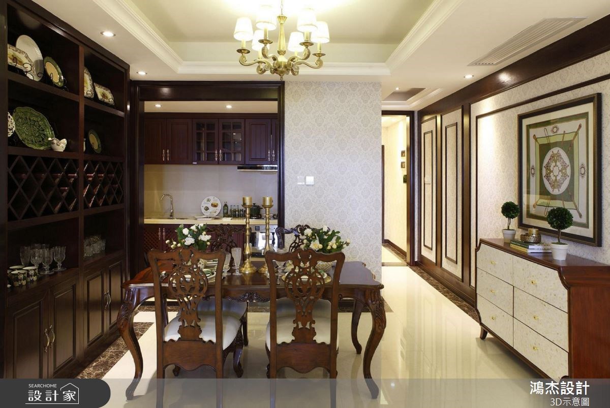 56坪新成屋(5年以下)＿美式風餐廳案例圖片＿鴻杰室內設計＿鴻杰_38之3