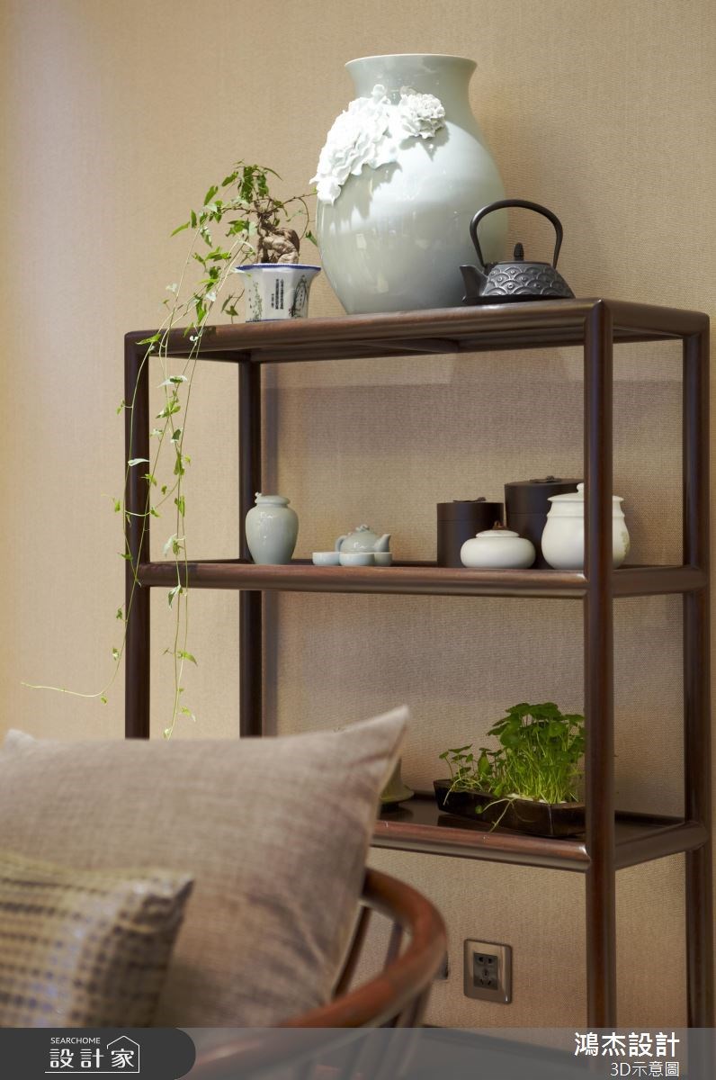 82坪新成屋(5年以下)＿新中式風客廳案例圖片＿鴻杰室內設計＿鴻杰_39之7