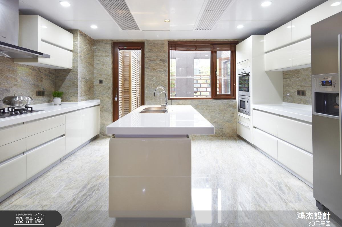 82坪新成屋(5年以下)＿新中式風廚房案例圖片＿鴻杰室內設計＿鴻杰_39之14