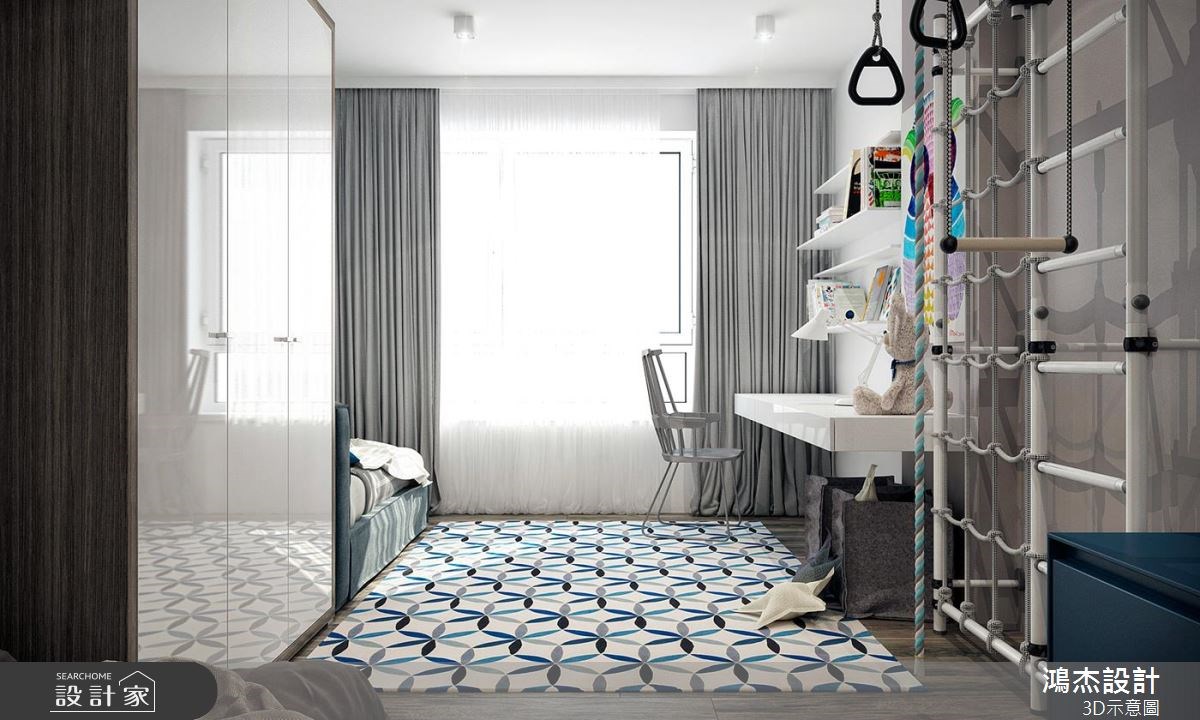 52坪新成屋(5年以下)＿工業風書房案例圖片＿鴻杰室內設計＿鴻杰_43之11