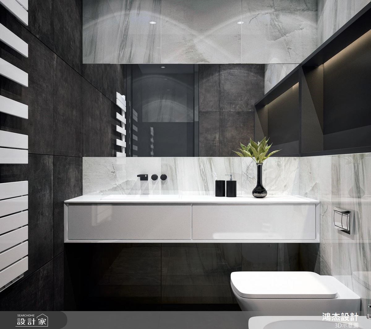 52坪新成屋(5年以下)＿工業風浴室案例圖片＿鴻杰室內設計＿鴻杰_43之15