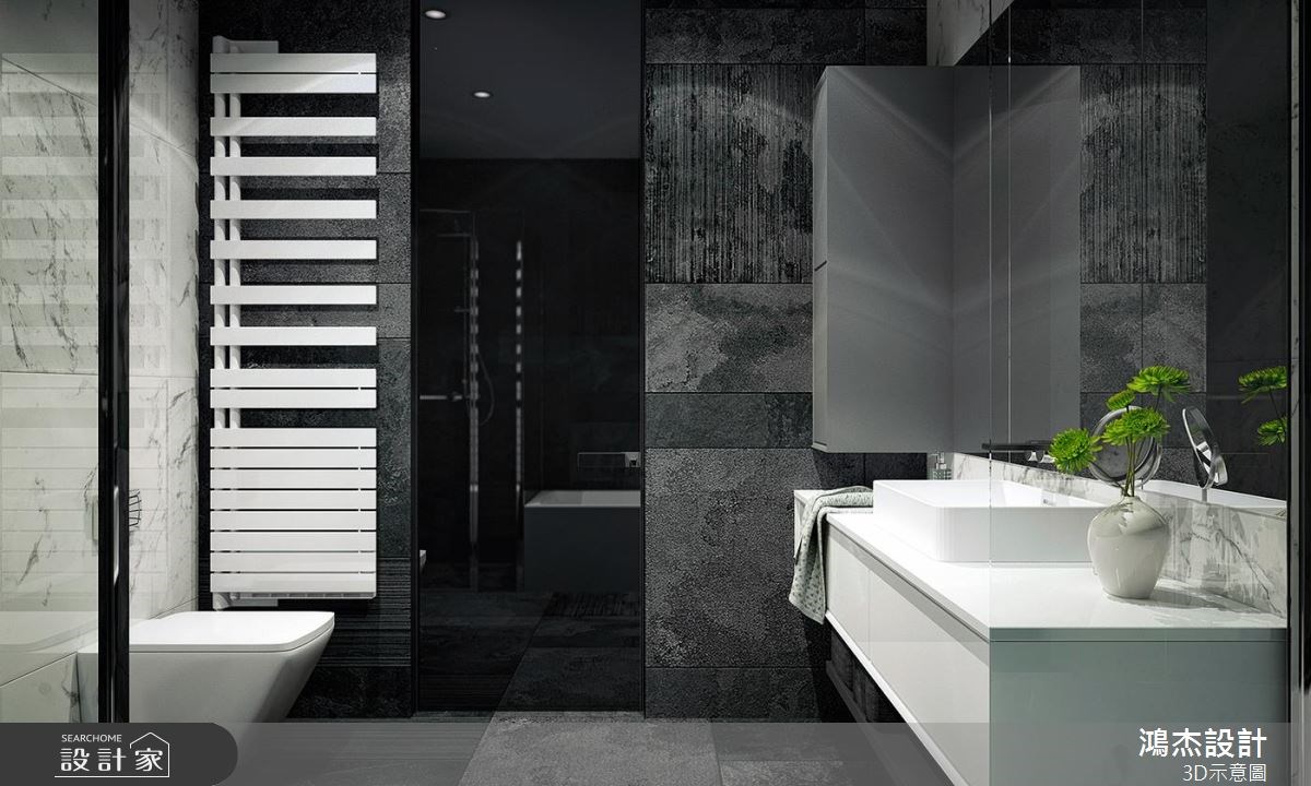 52坪新成屋(5年以下)＿工業風浴室案例圖片＿鴻杰室內設計＿鴻杰_43之18