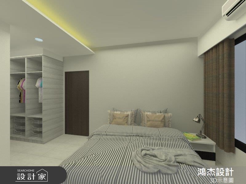 42坪新成屋(5年以下)＿混搭風臥室案例圖片＿鴻杰室內設計＿鴻杰_44之8