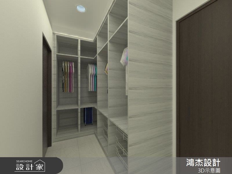42坪新成屋(5年以下)＿混搭風更衣間案例圖片＿鴻杰室內設計＿鴻杰_44之9