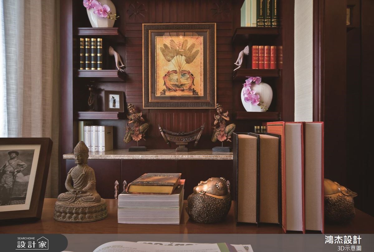 57坪老屋(16~30年)＿新中式風佛堂案例圖片＿鴻杰室內設計＿鴻杰_46之136