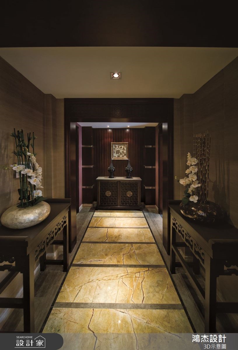 57坪老屋(16~30年)＿新中式風佛堂案例圖片＿鴻杰室內設計＿鴻杰_46之9