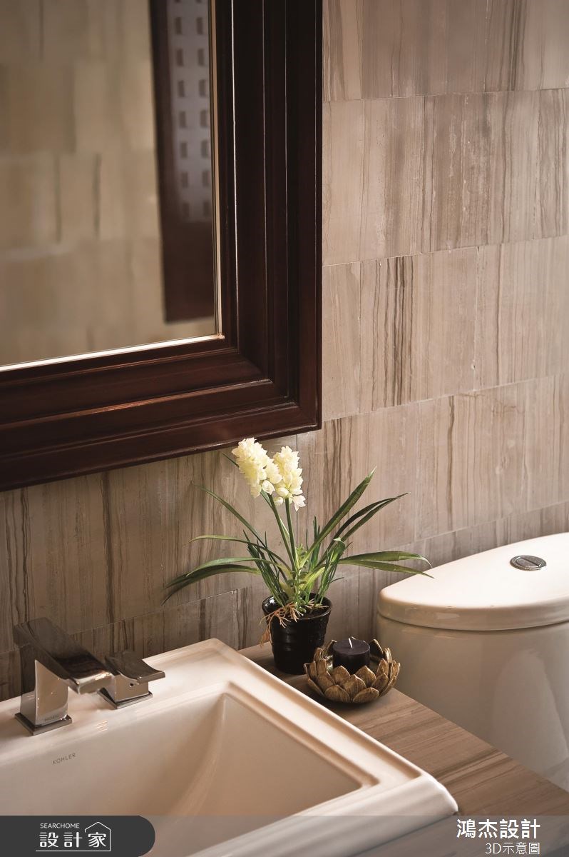 57坪老屋(16~30年)＿新中式風浴室案例圖片＿鴻杰室內設計＿鴻杰_46之10