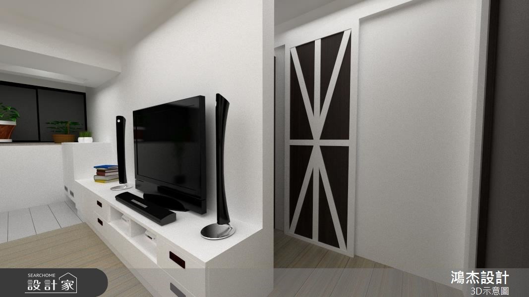 42坪老屋(16~30年)＿北歐風客廳案例圖片＿鴻杰室內設計＿鴻杰_47之5