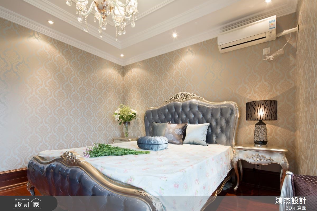 72坪新成屋(5年以下)＿奢華風臥室案例圖片＿鴻杰室內設計＿鴻杰_48之11