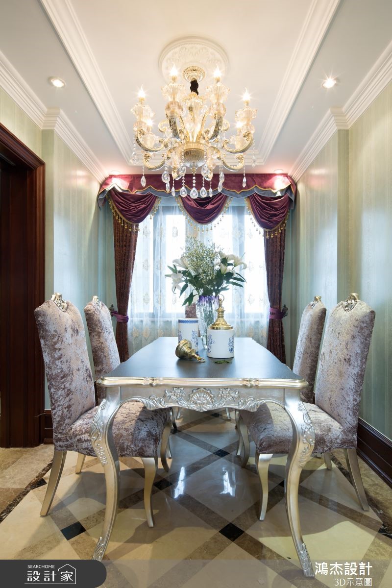 72坪新成屋(5年以下)＿奢華風餐廳案例圖片＿鴻杰室內設計＿鴻杰_48之6