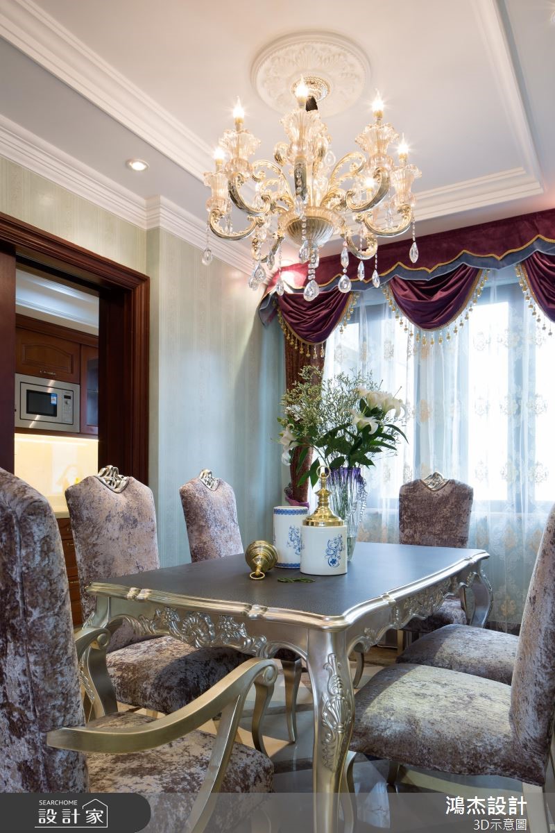 72坪新成屋(5年以下)＿奢華風餐廳案例圖片＿鴻杰室內設計＿鴻杰_48之7