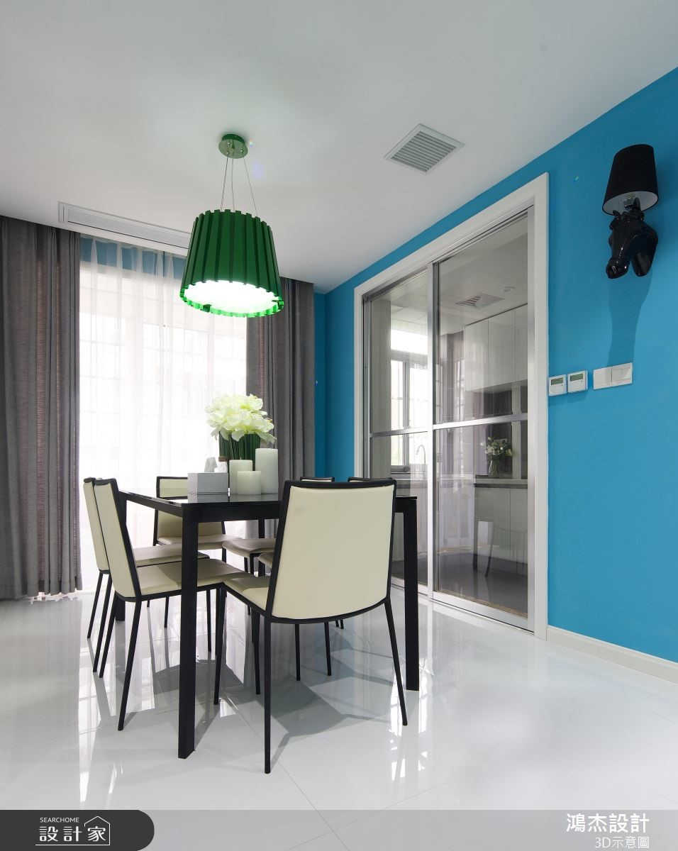 78坪新成屋(5年以下)＿混搭風餐廳案例圖片＿鴻杰室內設計＿鴻杰_49之8