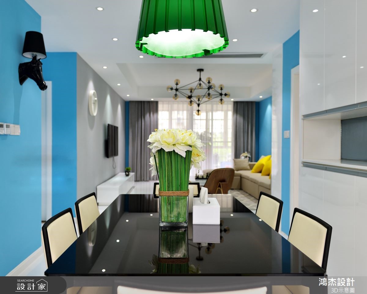 78坪新成屋(5年以下)＿混搭風餐廳案例圖片＿鴻杰室內設計＿鴻杰_49之11
