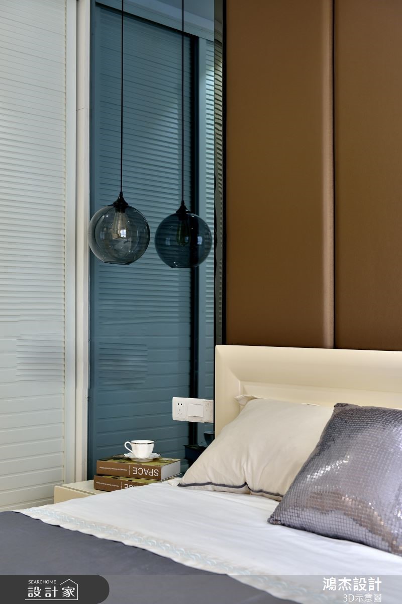 78坪新成屋(5年以下)＿混搭風臥室案例圖片＿鴻杰室內設計＿鴻杰_49之16