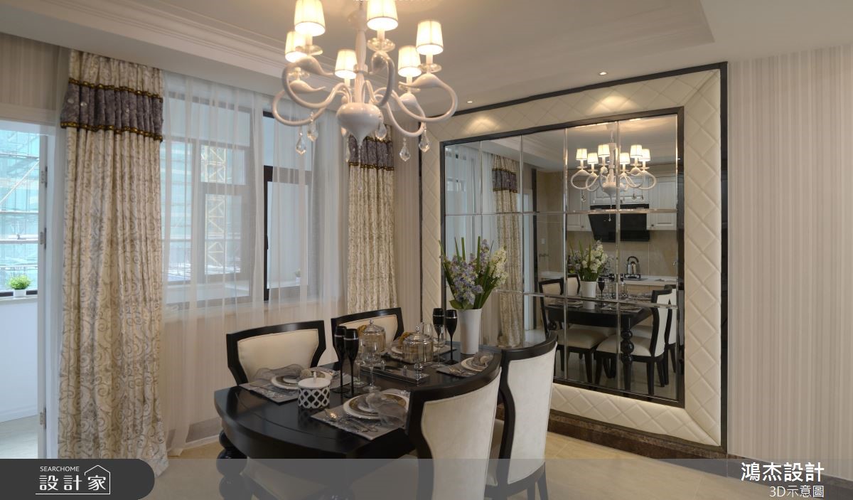 78坪新成屋(5年以下)＿混搭風餐廳案例圖片＿鴻杰室內設計＿鴻杰_50之5