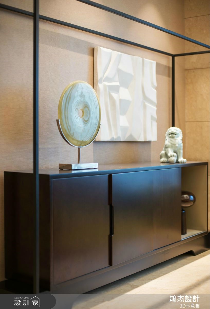 82坪新成屋(5年以下)＿混搭風客廳案例圖片＿鴻杰室內設計＿鴻杰_51之16