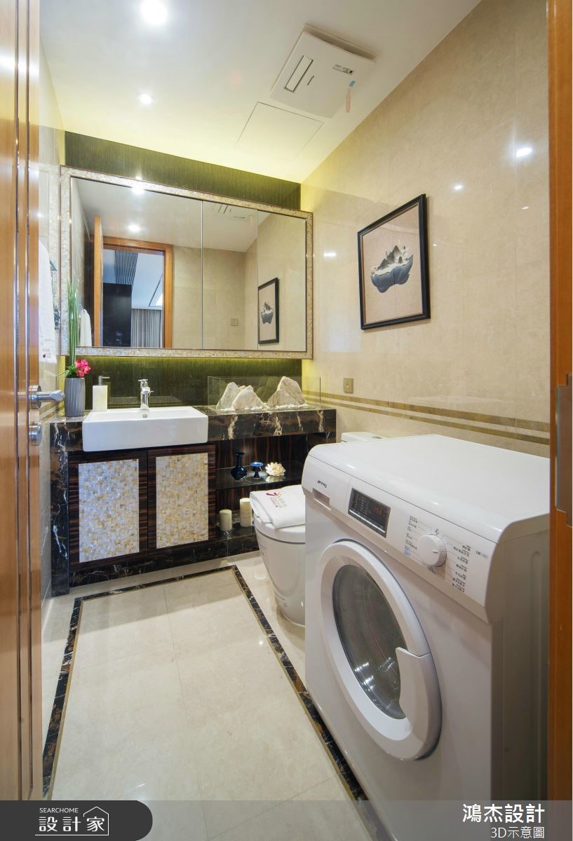 82坪新成屋(5年以下)＿混搭風浴室案例圖片＿鴻杰室內設計＿鴻杰_51之12