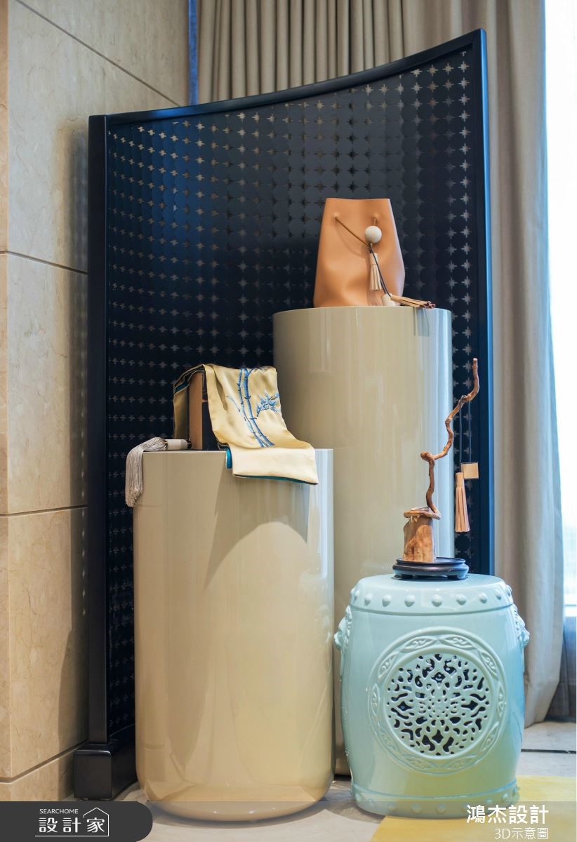 82坪新成屋(5年以下)＿混搭風客廳案例圖片＿鴻杰室內設計＿鴻杰_51之17