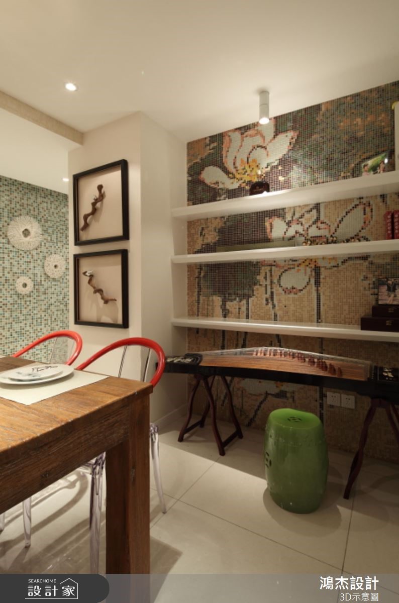 36坪新成屋(5年以下)＿混搭風餐廳案例圖片＿鴻杰室內設計＿鴻杰_52之6
