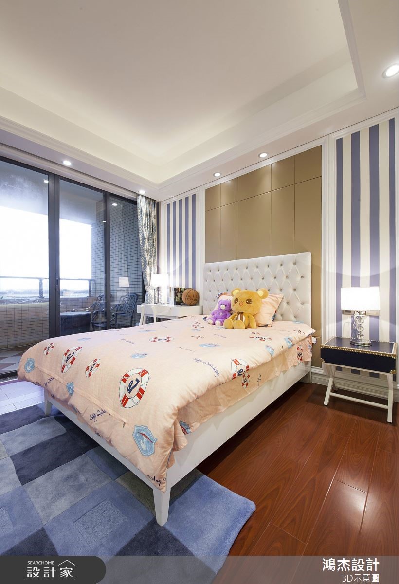 58坪新成屋(5年以下)＿北歐風臥室案例圖片＿鴻杰室內設計＿鴻杰_56之10
