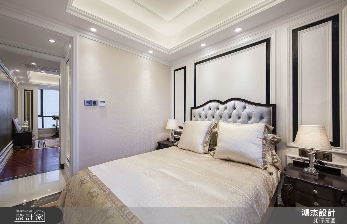 58坪新成屋(5年以下)＿北歐風臥室案例圖片＿鴻杰室內設計＿鴻杰_56之9