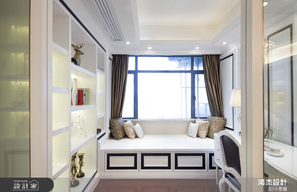 58坪新成屋(5年以下)＿北歐風臥榻案例圖片＿鴻杰室內設計＿鴻杰_56之5