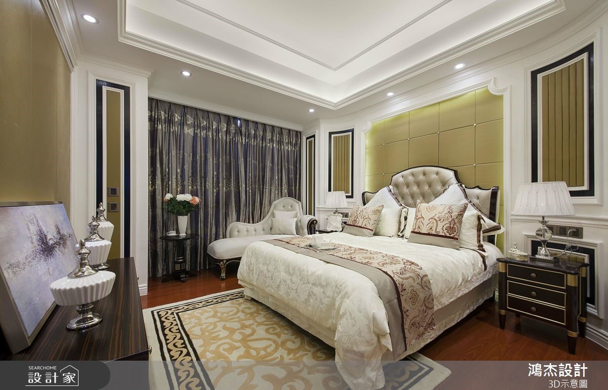 58坪新成屋(5年以下)＿北歐風臥室案例圖片＿鴻杰室內設計＿鴻杰_56之6