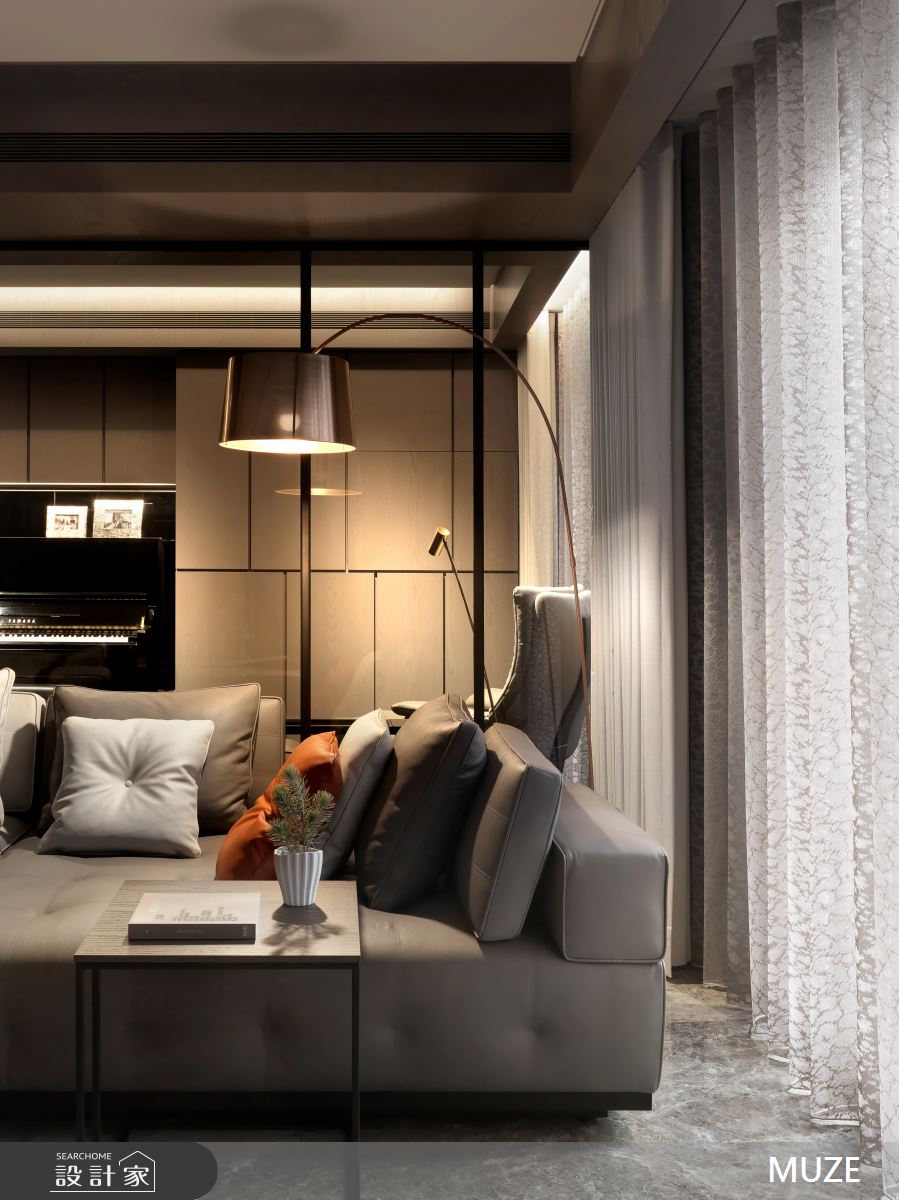 60坪新成屋(5年以下)＿奢華風客廳案例圖片＿慕澤設計室內裝修股份有限公司＿慕澤_36_葛里法五世-典藏之6