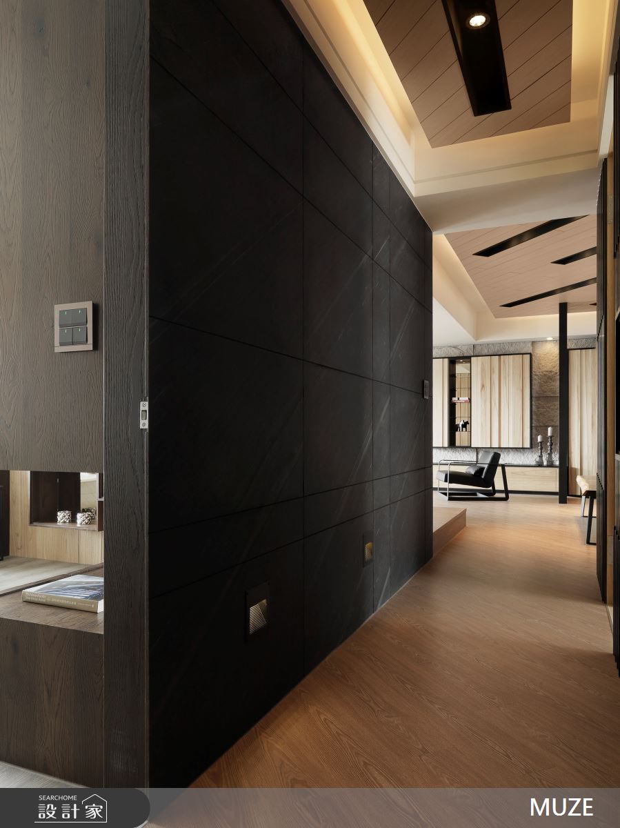 88坪新成屋(5年以下)＿現代風走廊案例圖片＿慕澤設計室內裝修股份有限公司＿慕澤_37_敞敘之19