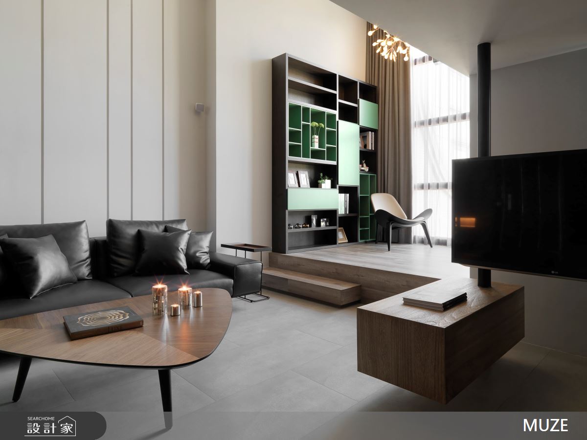 36坪新成屋(5年以下)＿現代風客廳和室案例圖片＿慕澤設計室內裝修股份有限公司＿慕澤_39_軌跡之5