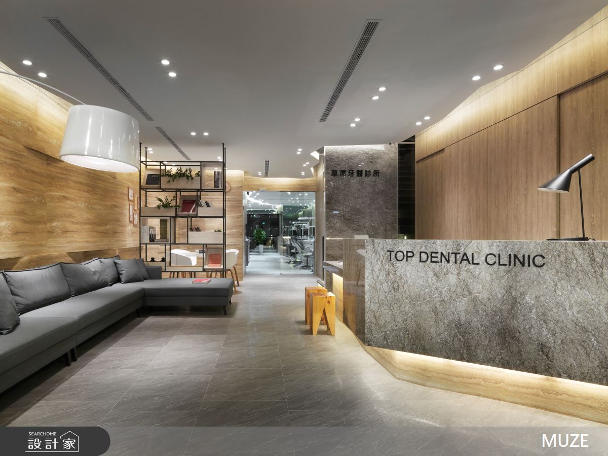 160坪新成屋(5年以下)＿現代風商業空間案例圖片＿慕澤設計室內裝修股份有限公司＿慕澤_40_深邃-觀音草漯牙醫之1