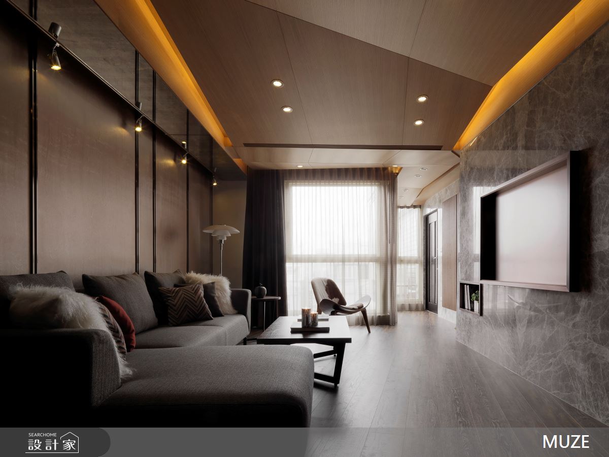 40坪老屋(16~30年)＿現代風客廳案例圖片＿慕澤設計室內裝修股份有限公司＿慕澤_41_凌靜之3