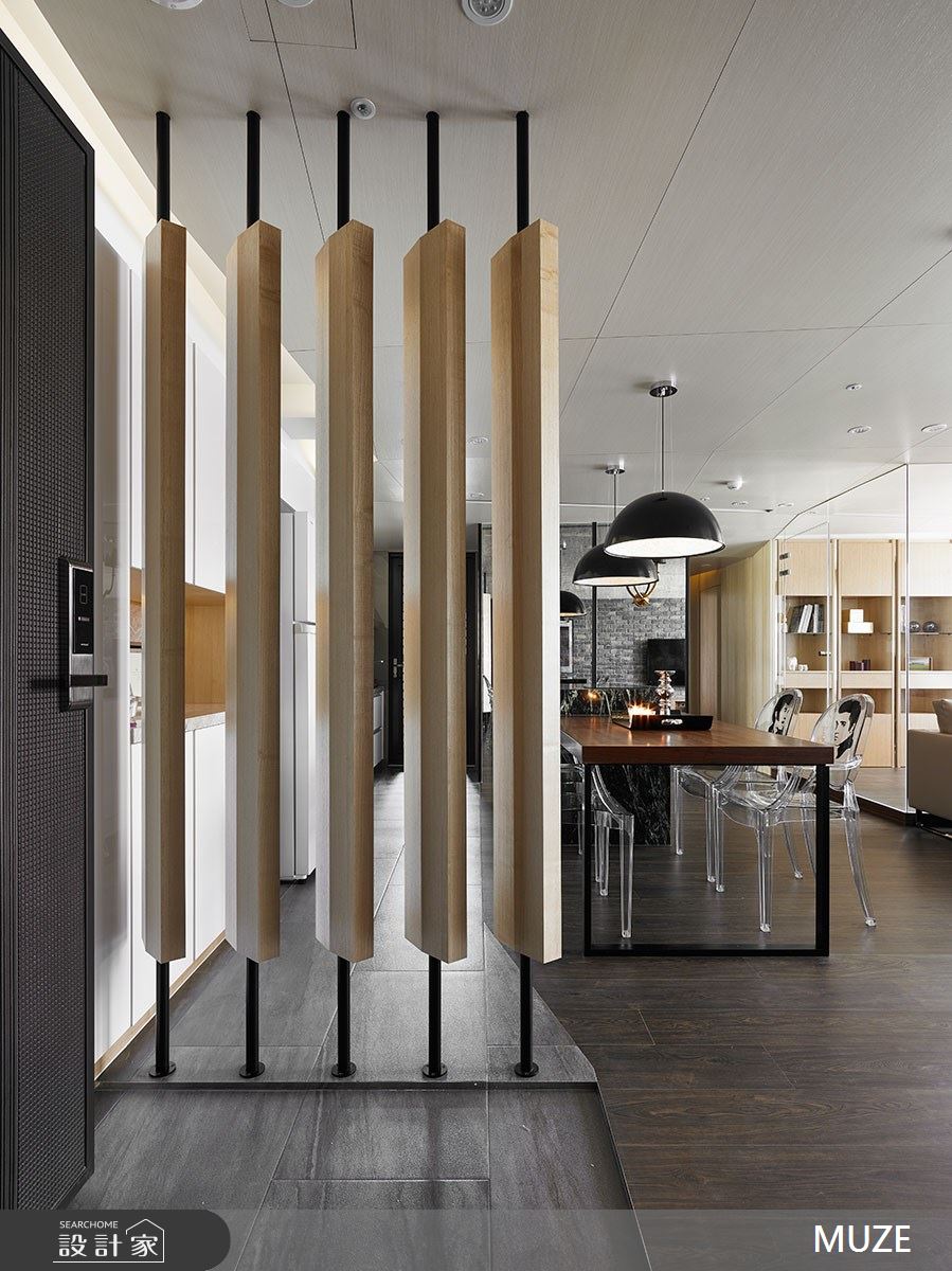 40坪新成屋(5年以下)＿現代風玄關案例圖片＿慕澤設計室內裝修股份有限公司＿慕澤_45_交迭之1