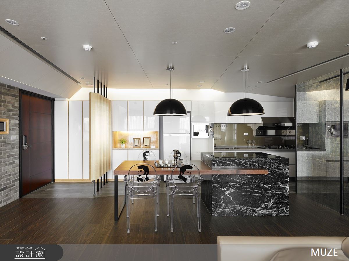 40坪新成屋(5年以下)＿現代風餐廳案例圖片＿慕澤設計室內裝修股份有限公司＿慕澤_45_交迭之7