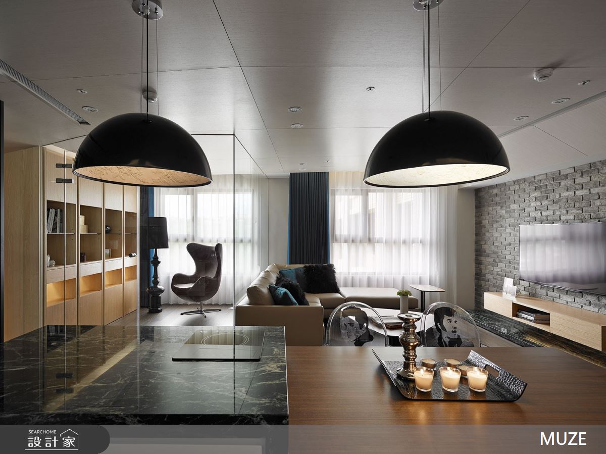 40坪新成屋(5年以下)＿現代風餐廳多功能室案例圖片＿慕澤設計室內裝修股份有限公司＿慕澤_45_交迭之11