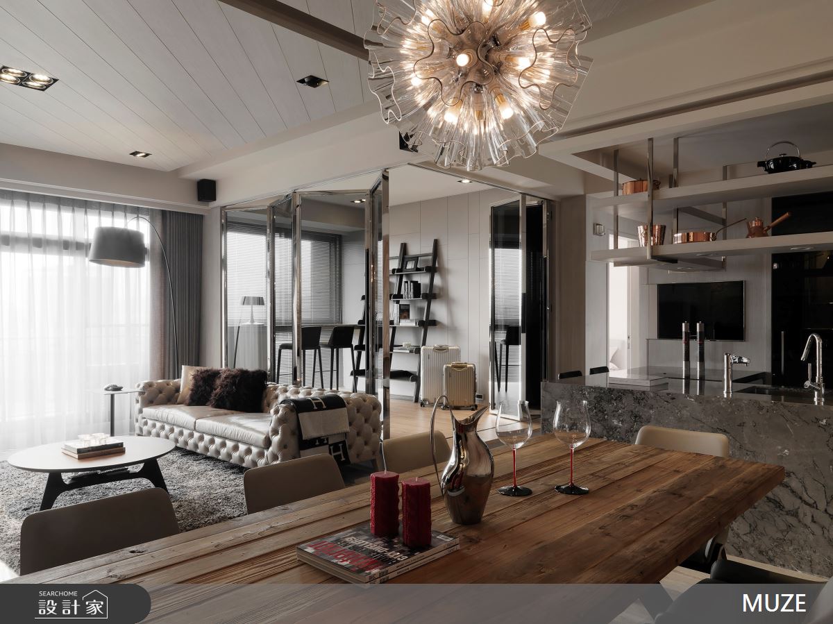 60坪新成屋(5年以下)＿現代風餐廳案例圖片＿慕澤設計室內裝修股份有限公司＿慕澤_46_大同璽苑之5