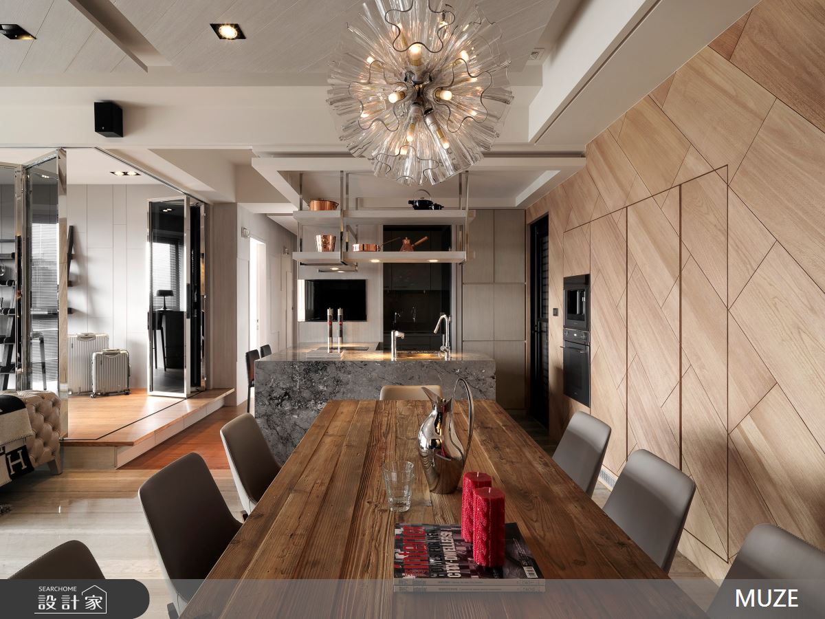 60坪新成屋(5年以下)＿現代風餐廳案例圖片＿慕澤設計室內裝修股份有限公司＿慕澤_46_大同璽苑之11