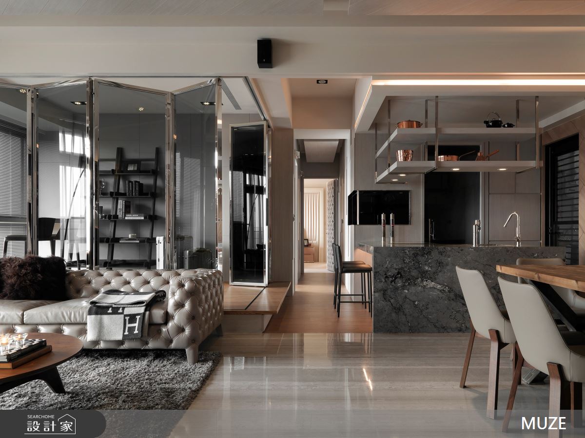 60坪新成屋(5年以下)＿現代風客廳餐廳案例圖片＿慕澤設計室內裝修股份有限公司＿慕澤_46_大同璽苑之2