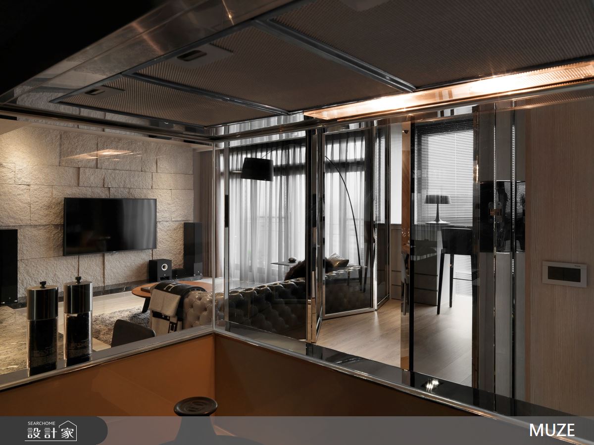 60坪新成屋(5年以下)＿現代風客廳書房案例圖片＿慕澤設計室內裝修股份有限公司＿慕澤_46_大同璽苑之14