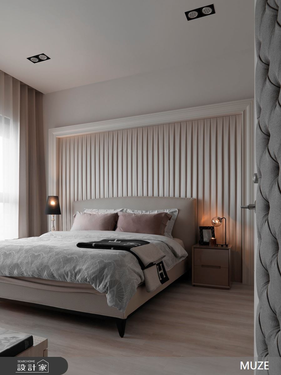 60坪新成屋(5年以下)＿現代風臥室案例圖片＿慕澤設計室內裝修股份有限公司＿慕澤_46_大同璽苑之20