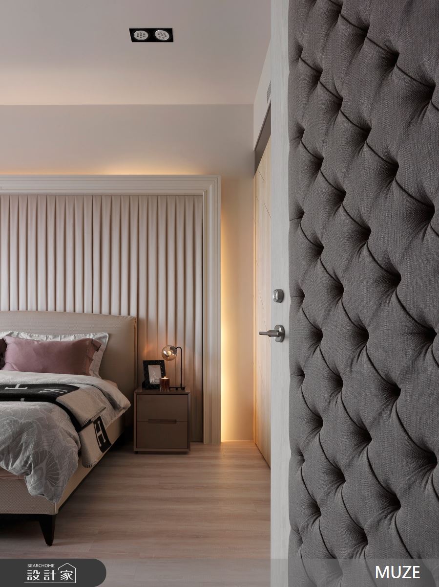 60坪新成屋(5年以下)＿現代風臥室案例圖片＿慕澤設計室內裝修股份有限公司＿慕澤_46_大同璽苑之19