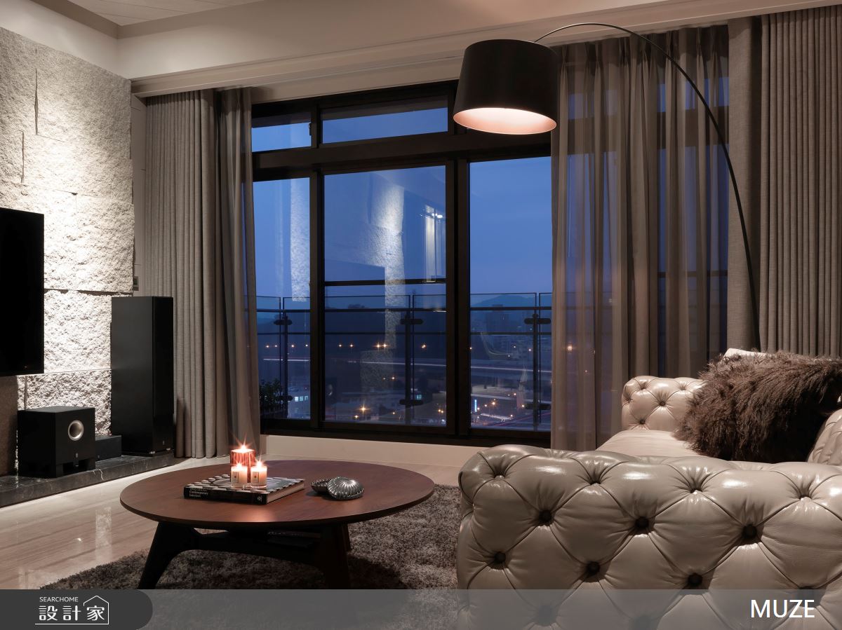 60坪新成屋(5年以下)＿現代風客廳案例圖片＿慕澤設計室內裝修股份有限公司＿慕澤_46_大同璽苑之8